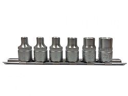 Набор головок на планке 3/8", Е6-Е14, 6пр.  