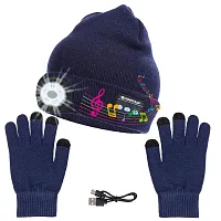 Шапка 20х22см (цвет: темно-синий)  