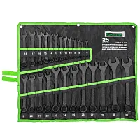 Набор ключей комбинированных 25пр. (6-28, 30, 32мм),на полотне  ...