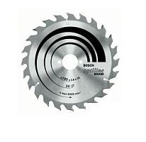 Диск пильный 190х2,6х30 мм Z24 Optiline Wood,  