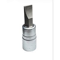 Головка 1/4" с насадкой шлицевой 7 мм, длина 37 мм  