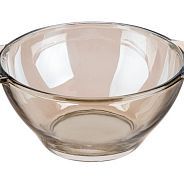 Салатник стеклянный с ручками, 450 мл, Amber  PERFECTO LINEA 22-450100