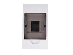 Бокс пласт. наружный PDB/W 1004 WH (ЩРН-П- 4) IP41  