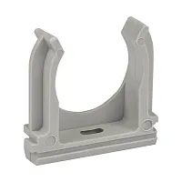 Крепеж-клипса d40 мм (30 шт) серая -Plast