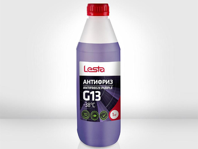 Антифриз 1 кг. (фиолетовый) (-38°C)  LESTA G13
