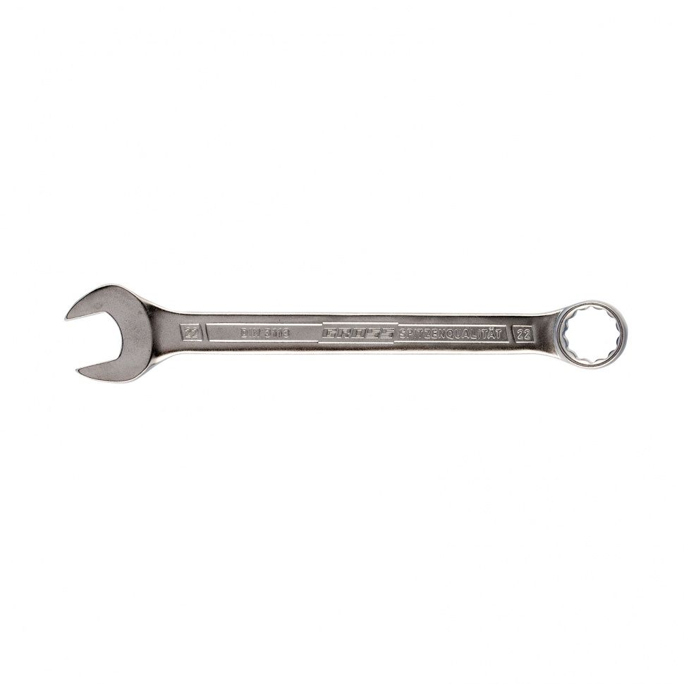 Ключ комбинированный 22 mm, CrV, холодный штамп  Gross 15140