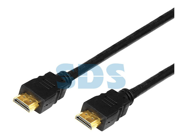 Шнур HDMI - HDMI с фильтрами, длина 1.5 метра (GOLD) (PE пакет)  PROCONNECT 17-6203-6