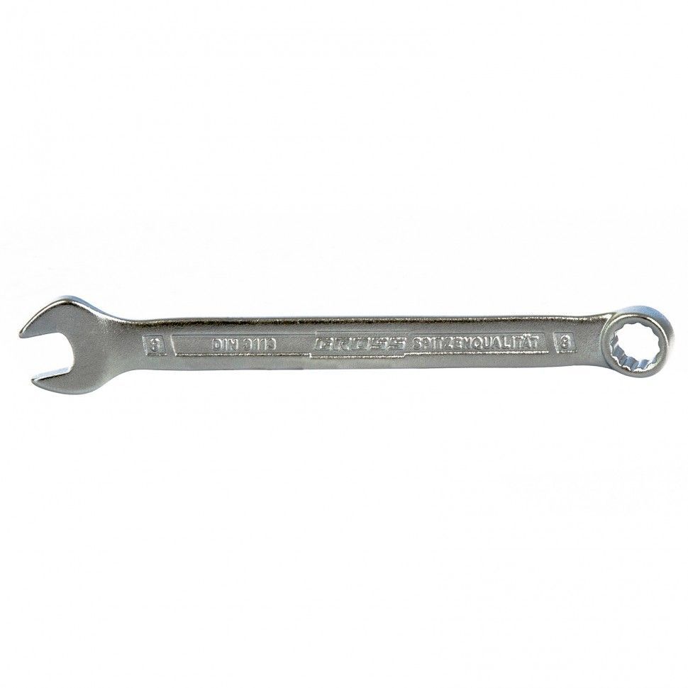 Ключ комбинированный 8 mm, CrV, холодный штамп  Gross 15127