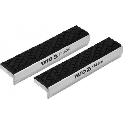 Губки мягкие сменные резиновые для тисков 125мм  YATO YT-65002