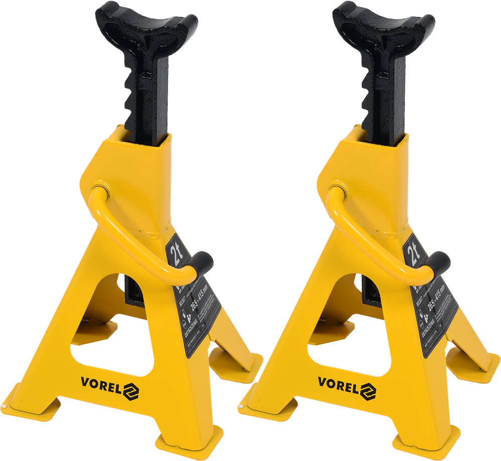 Подставка для автомобиля 2т. 265-415mm (2шт.) VOREL 80307 Подставка для автомобиля 2т. 265-415mm (2шт.) VOREL 80307