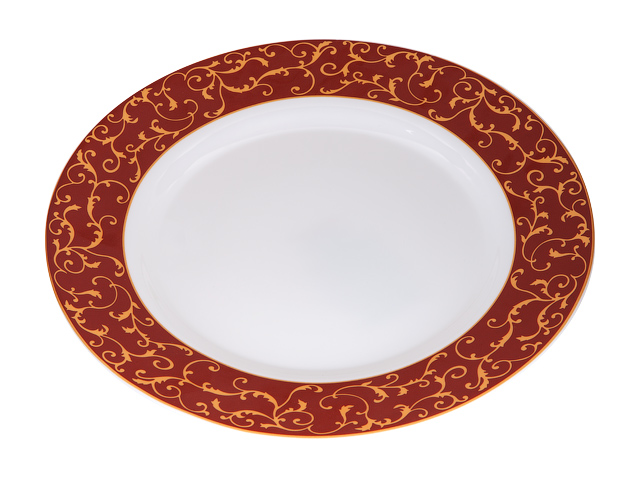 Тарелка десертная стеклокерамическая, 200 mm, круглая, ANASSA RED  ...DIVA LA OPALA 13-120038
