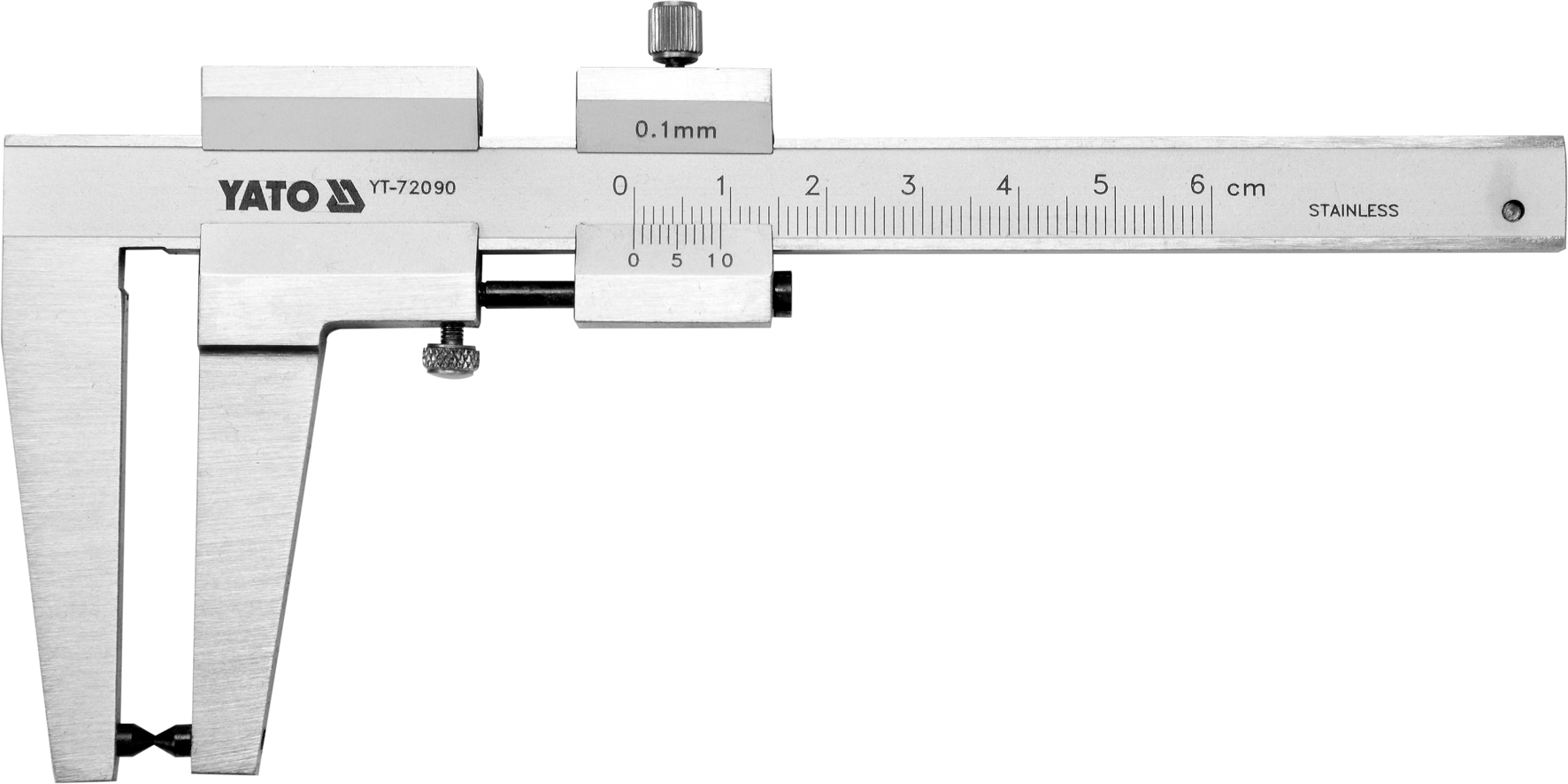 Штангенциркуль для тормозных дисков 160mm (0-60mm)  YATO YT-72090
