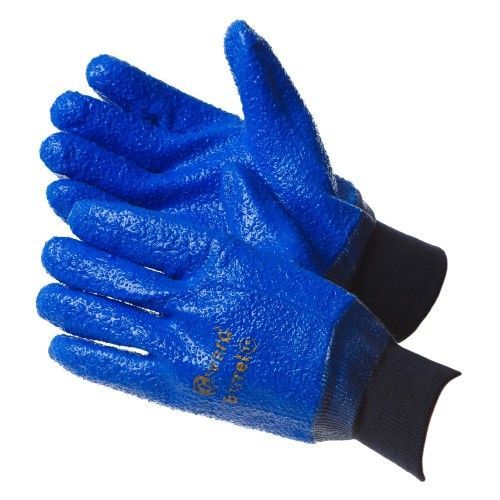 Перчатки утепленные с обливкой ПВХ синего цвета, манжет-резинка (размер 11 (XXL))  Barrel   ...GWARD GSP0127S