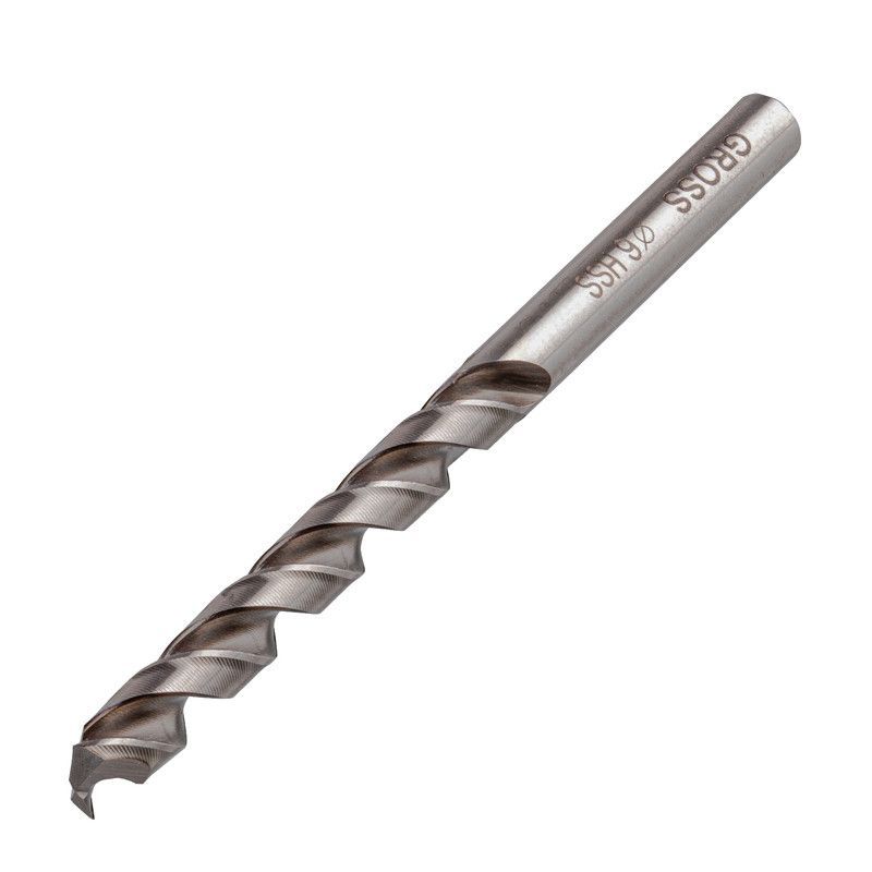 Сверло спиральное по металлу 6.0 мм, HSS, 338 W  Gross 71614