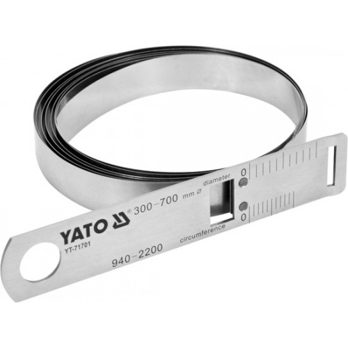 Циркометр для измерения длины окружности и диаметра d300-700mm  ...YATO YT-71701