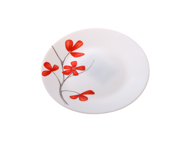 Тарелка десертная стеклокерамическая, 190 mm, круглая, серия Цветок вишни  ...DIVA LA OPALA 13-119025